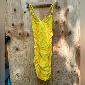 Tiger Mist Zurich Dress Yellow Snake